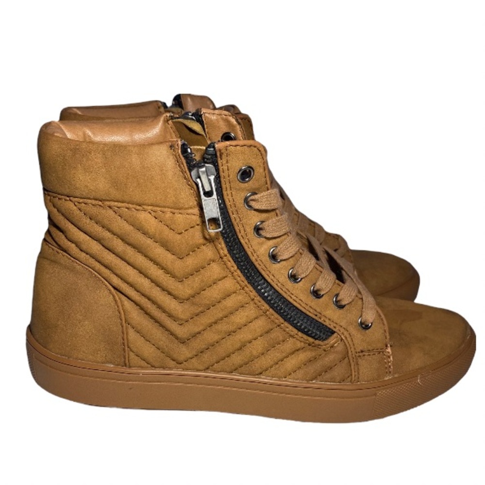 Steve Madden Mens punted cognac